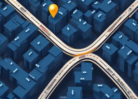 Map showing Guildmark Capital location in Delhi