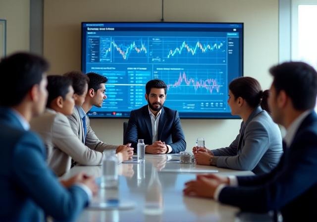 Guildmark Capital Delhi Office Meeting