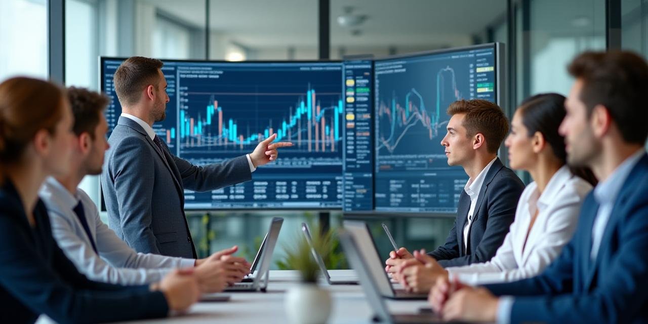 Live financial training session at Guildmark Capital Delhi office